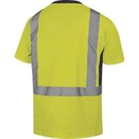 Tee-shirt haute visibilité manches courtes jaune - Gedimat