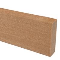 Lame de terrasse EMOTION bois composite - 23 x 138 mm L.4 m - brun Savane - Gedimat