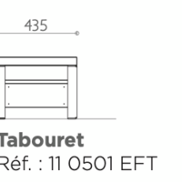 Tabouret d'extérieur Enfant LINK