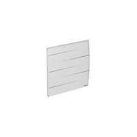 Radiateur inertie fonte et film chauffant horizontal - 2000W blanc - Gedimat - SAUTER