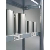 Lot 50 Porte-Étiquettes Adhésifs Scanfix avec Étiquettes Transparent L200 x L20 mm