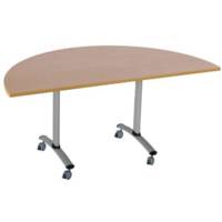 TABLE ABATTANTE MIKADO DEMI-ROND - Table - Mobilier scolaire