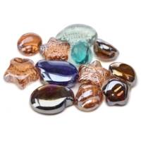 Sachet de 12 billes galets assortis