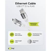 Câble Ethernet USB-C™ 3.1 vers RJ45, 1,5 m