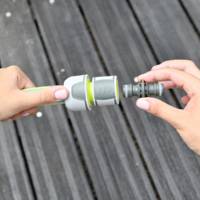 Accoupleur en plastique double mâle - Gedimat