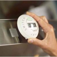 Etui de 8 pastilles scratch adhésives Diam 16 mm Blanc