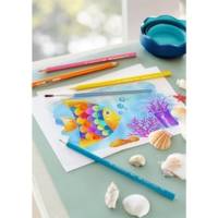 Etui de 12 crayons couleur KINDER-AQUARELL + pinceau