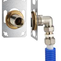 Platine FIXSYSTEM simple multicouche à sertir - femelle ø15 x 21 mm - Gedimat - NOYON ET THIEBAULT