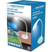 Lampe ALTAIR LED RGB sans Fil Lampe de Bureau Tactile Bras Flexible Veilleuse