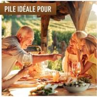 Pack 6 Piles PR675 Zinc Air pour appareils auditifs (PR44)