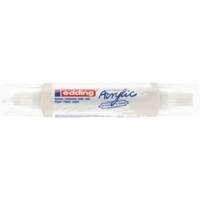 Marqueur acryl 3d dble pointe 5400 blanc trafic 2-3 mm, 5-10 mm