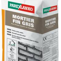 Mortier à maçonner FIN gris - Gedimat - PAREXLANKO