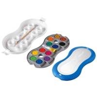 Boîte de peinture Space+, 24 couleurs, bleu - PELIKAN