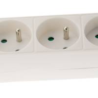 Bloc multiprises standard AVEC interrupteur blanc 5x16A 1m - Gedimat - ZENITECH