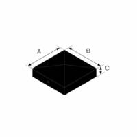 Chapeau pyramide pour poteau bois finition noire - Gedimat