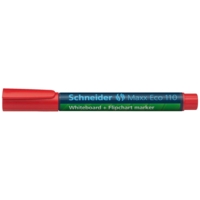 Marqueur flipchart et effaçable à sec Rechargeable Maxx 110 pointe ogive Rouge - SCHNEIDER