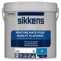 Peinture murs et plafonds MATE blanc mat - Gedimat - SIKKENS ARTISANS