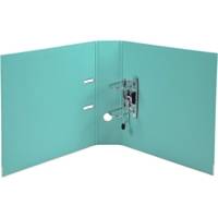 Pack de 5 Classeurs à levier Premium, A4, 80 mm, turquoise