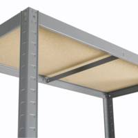 Etagère métal/bois STRONG - 176x120x45cm - Gedimat