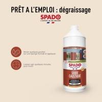 Flacon 1 l Soude Caustique Débouche les Canalisations Décapant Peinture Dégraissant Surpuissant