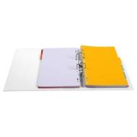 Classeur à levier PVC Premium dos de 70mm blanc