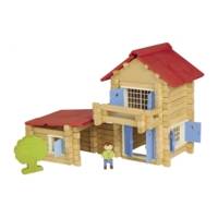 La maison en bois 140pcs - JEUJURA
