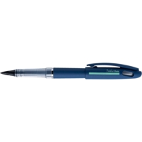 Feutreplume Tradio, corps sport chic Bleu foncé/bande menthe, encre Noire - Pentel