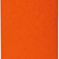 Chemise Carte Lustée à rabats format 24 x 32 cm sans élastique Orange