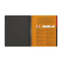 Cahier ACTIVEBOOK A5+ Quadrillé 5x5 80F 90g polypro + intercalaire - OXFORD