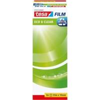 Pack Eco 8 Films Rubans Adhésif Eco & Clear 19 mm x 33 m