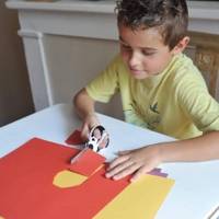 Ciseaux pour enfants "Panda", rond, longueur: 130 mm