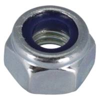 Ecrou frein en acier zingué Ø14 mm - Gedimat - NORAIL