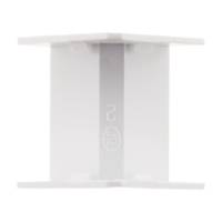 Raccord d'angle de mur intérieur blanc pour moulure 30x10mm - Gedimat - ZENITECH