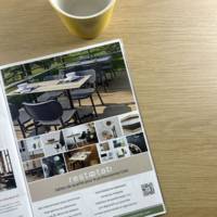 Plateau de table carré Chene Miel - RestooTab