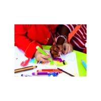 Crayon WOODY 3 en 1 Extra large Argent