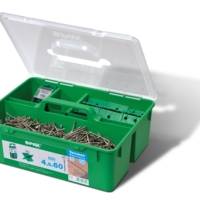 Kit pour terrasse bois résineux GREEN BOX inox A2 - Gedimat - SPAX