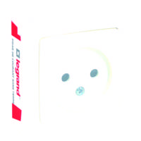 Prise de courant 2P ASL blanc - Gedimat - LEGRAND