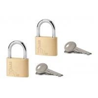 Cadenas TYPE 1 45mm anse acier cémenté nickelé 2 clés - Gedimat - THIRARD