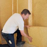 Fibre de bois STEICO FLEX F 038 - 1,22x0,575m Ep.100mm - R=2,60m².K/W - Gedimat