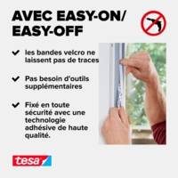 Moustiquaire Insect Stop Comfort pour Porte-Fenêtres 1,70 m x 1,80 m Anthracite