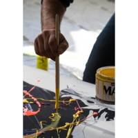 Pot 140ml Peinture Acrylique MAT pub Sienne naturelle - PÉBÉO