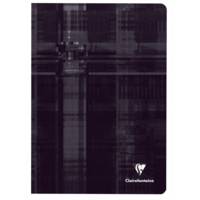 Cahier piqué 21x29,7 96p séyès 90g velin velouté Coloris Aléatoire - CLAIREFONTAINE