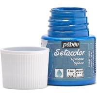 Flacon 45ml Peinture Setacolor Textile BLEU COBALT - PÉBÉO