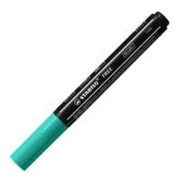 Marqueur pointe moyenne FREE acrylic T300 vert turquoise - STABILO