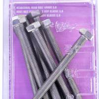 Boulon tête hexagonale inox A2 - Gedimat - NORAIL