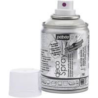 Aérosol 100 ml Peinture opaque permanente faible odeur PAILLETTE ARGENT