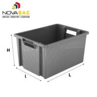 Bac de rangement NOVABAC bleu roi - Gedimat