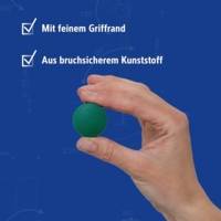 Lot de 4 Aimants Solid Ø 32 mm, 0,8 kg puissance Vert