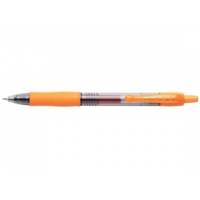 Stylo roller G-2 07 encre gel pointe moyenne orange - Pilot