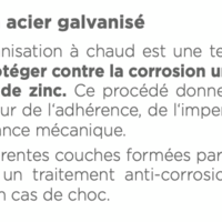 Jardinière Optima acier 270 L dont 40 L de réserve